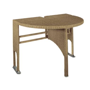 Half circle on sale outdoor table